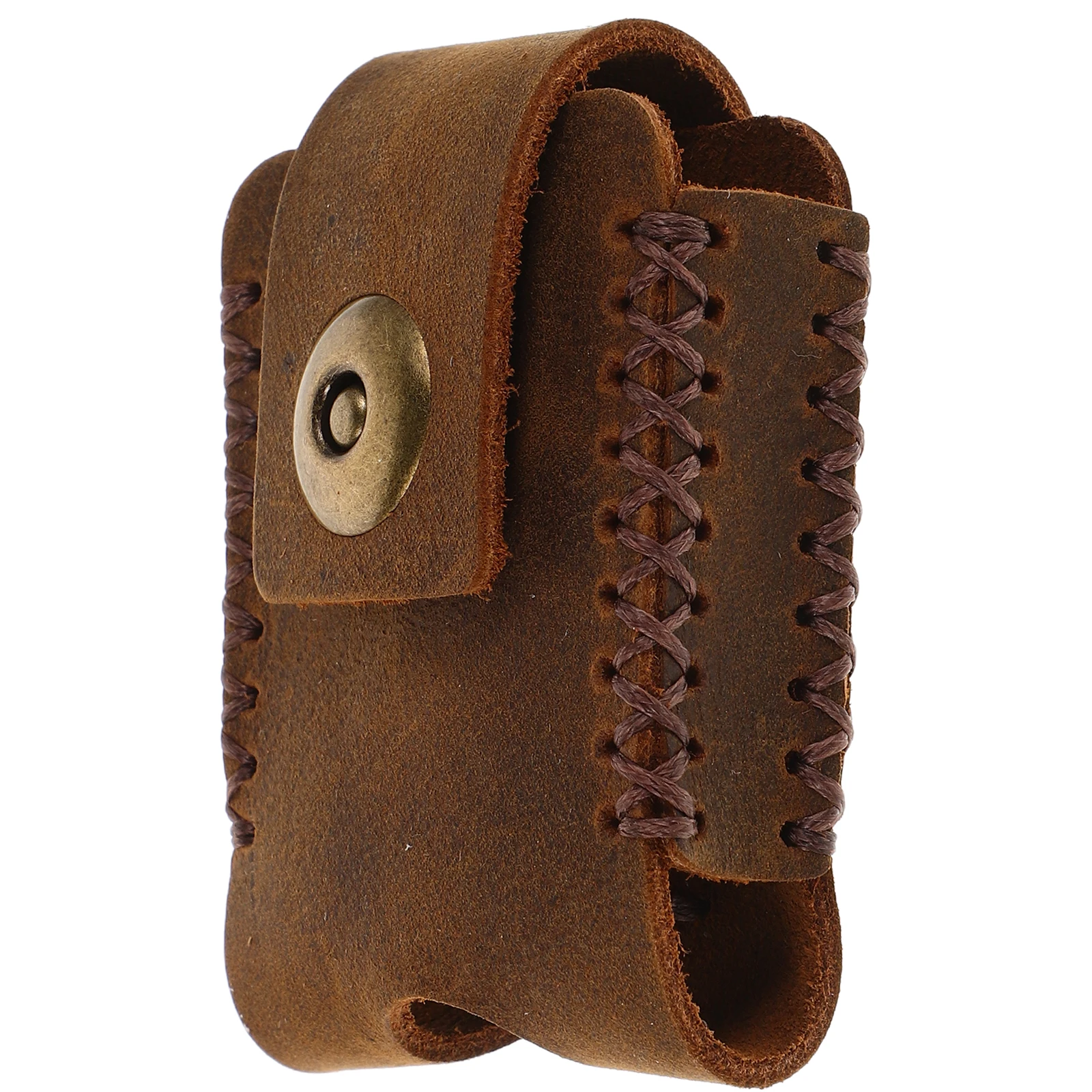 

Camping Lighter Case Waterproof Brown Holder Smoke Lighter Cover Portable Outdoor Gear Lightweight Compact