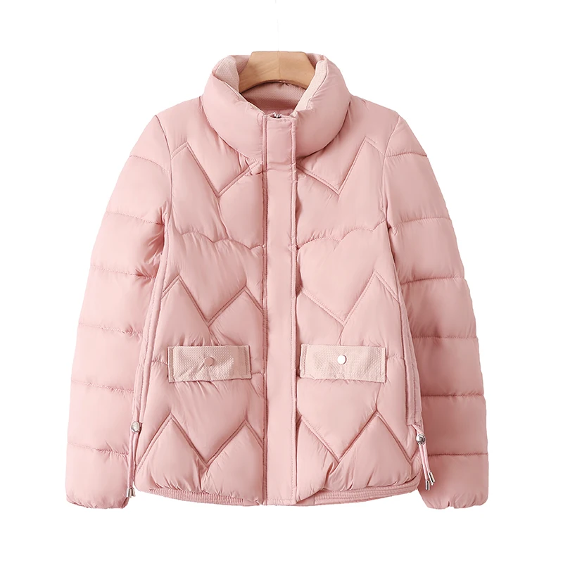 Winter Jacket for Women Down Cotton Padded Coat Female Casual Autumn Overcoat Female Fashion Hooded Short Parkas Outwear Jacket