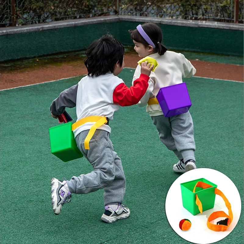 

Outdoor Sports Toys Interactive Sandbag Box Sensory Training Equipment Children's Kindergarten Outdoor Fun Games Team Building