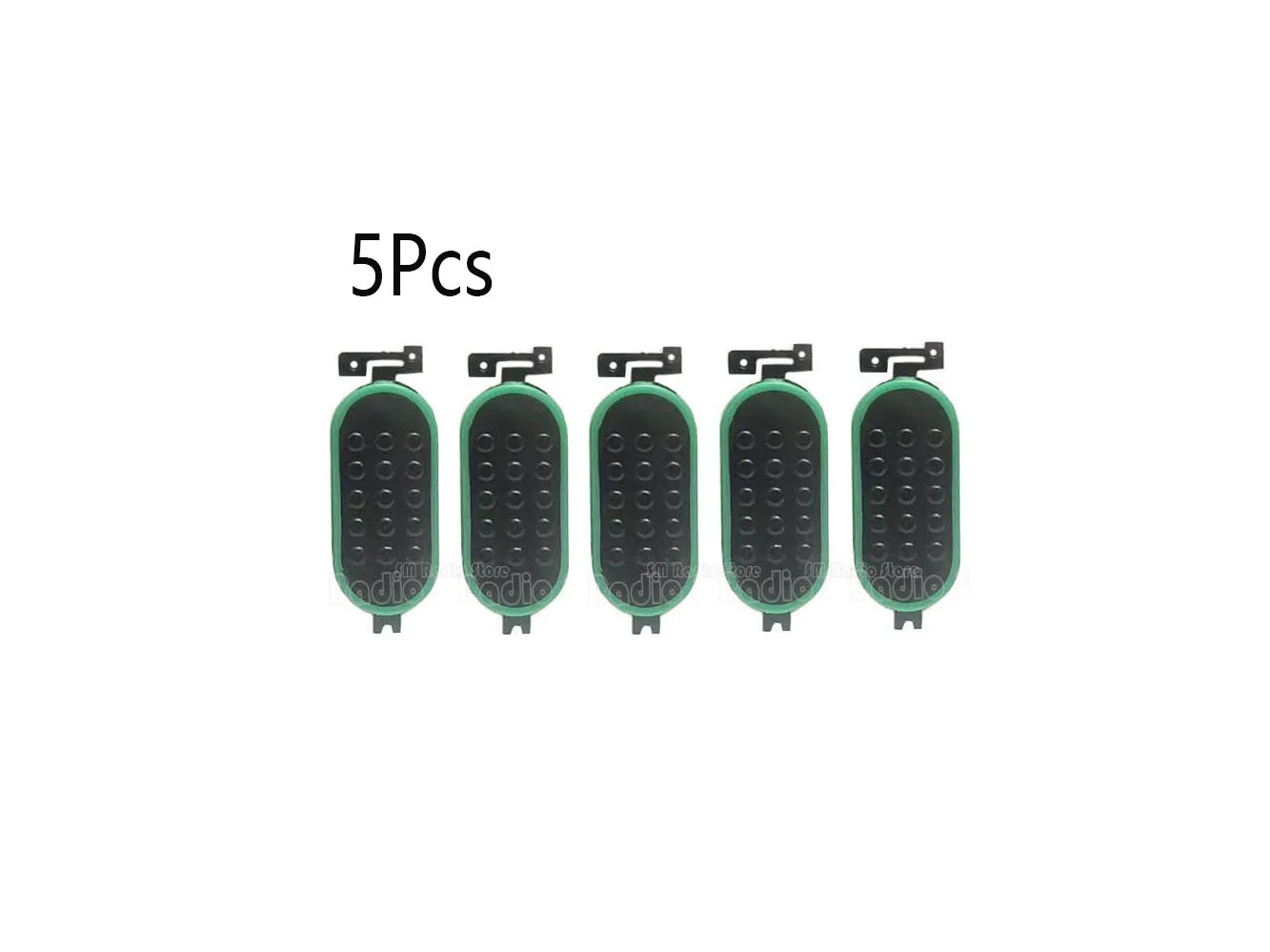 5Pcs PTT Launch Key Switch Button Cover For APX1000 APX2000  Walkie Talkie Two Way Radio Accessories