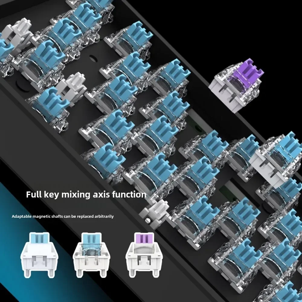 Mars 68 PRO magnetic axis mechanical keyboard gaming keyboard 0 dead zone plug and unplug RGB light wired wireless selectable