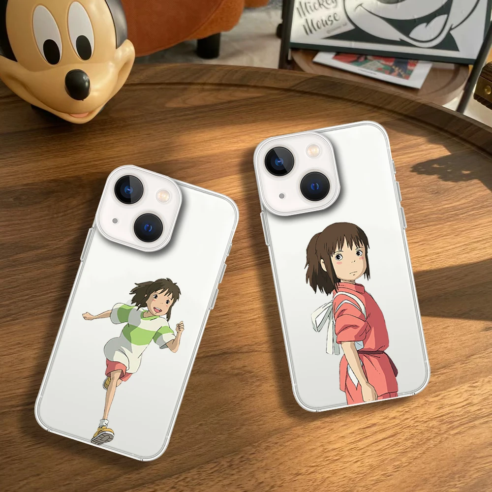 Anime S-Spirited A-Away Transparent Soft TPU Silicone Phone Case For SAMSUNG A04 A05 A14 A23 A31 A54