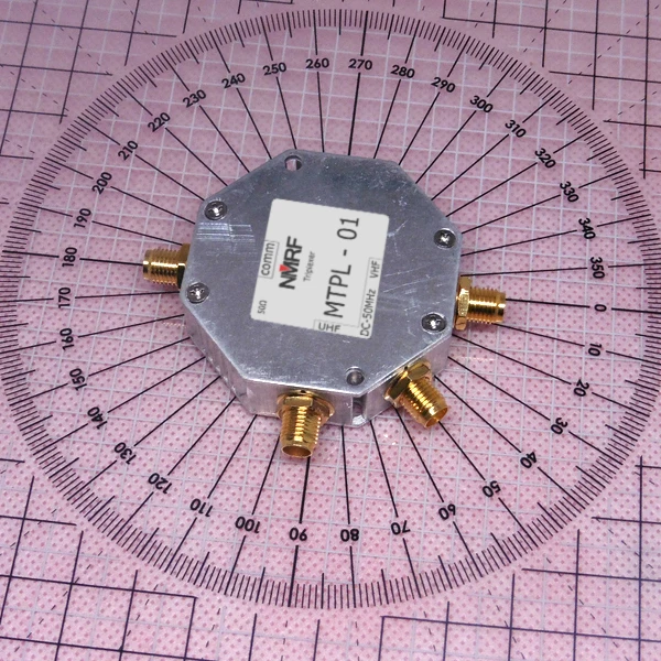 DC-50MHz and VHF\UHF band triplex filter, SMA interface