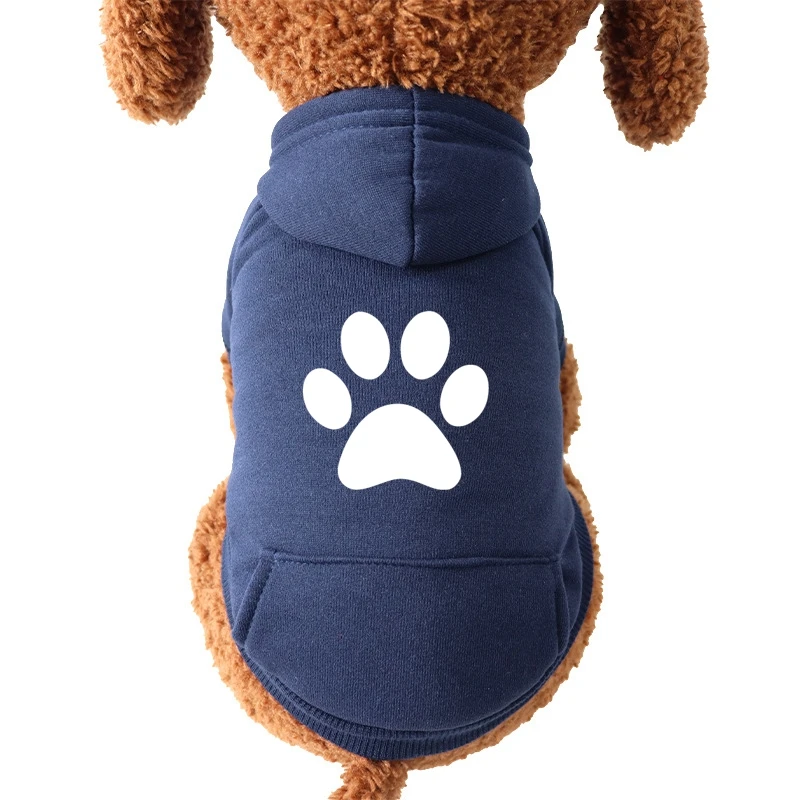 Winter Pet Dog Clothes Hoodie for Big Dogs, Sweatshirt Small Medium Large Dogs Jacket Clothing Labrador French Bulldog Costume