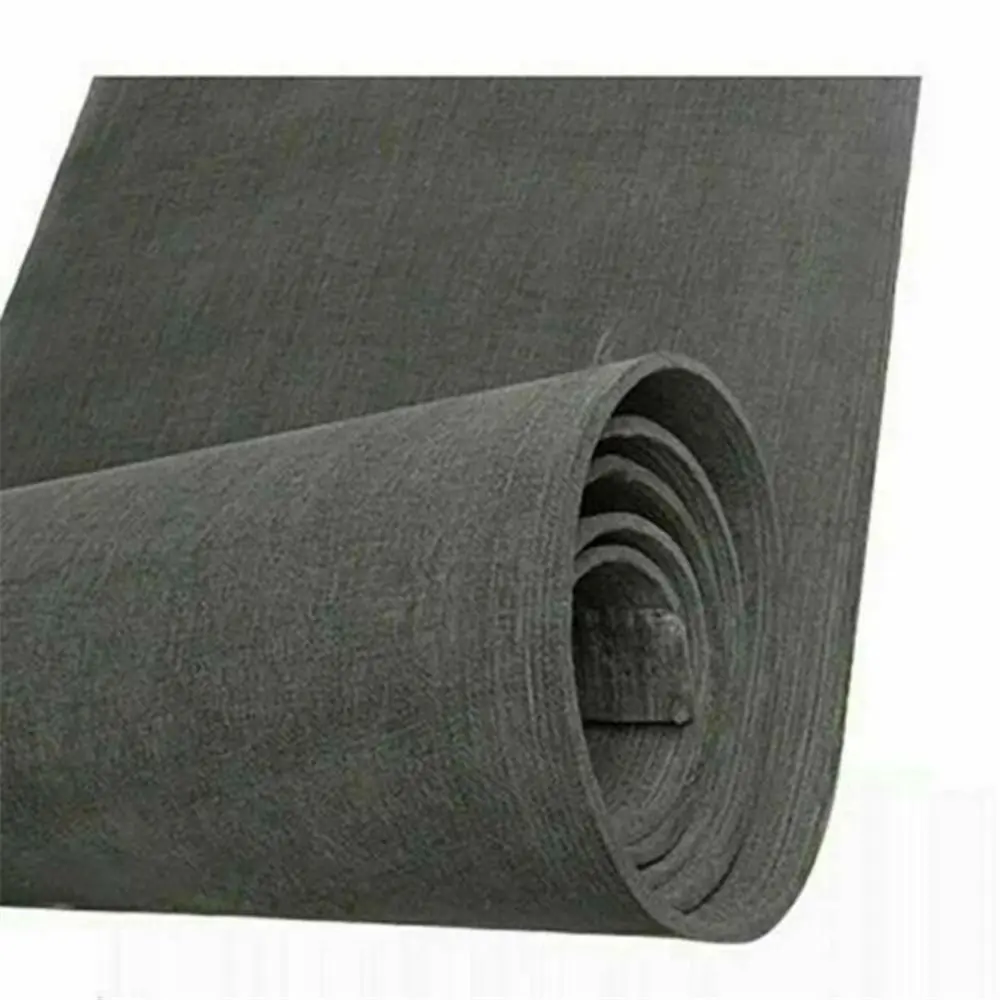 Carbon Fiber Welding Blanket Felt High Temp Heat Protective Sheet Torch Shield