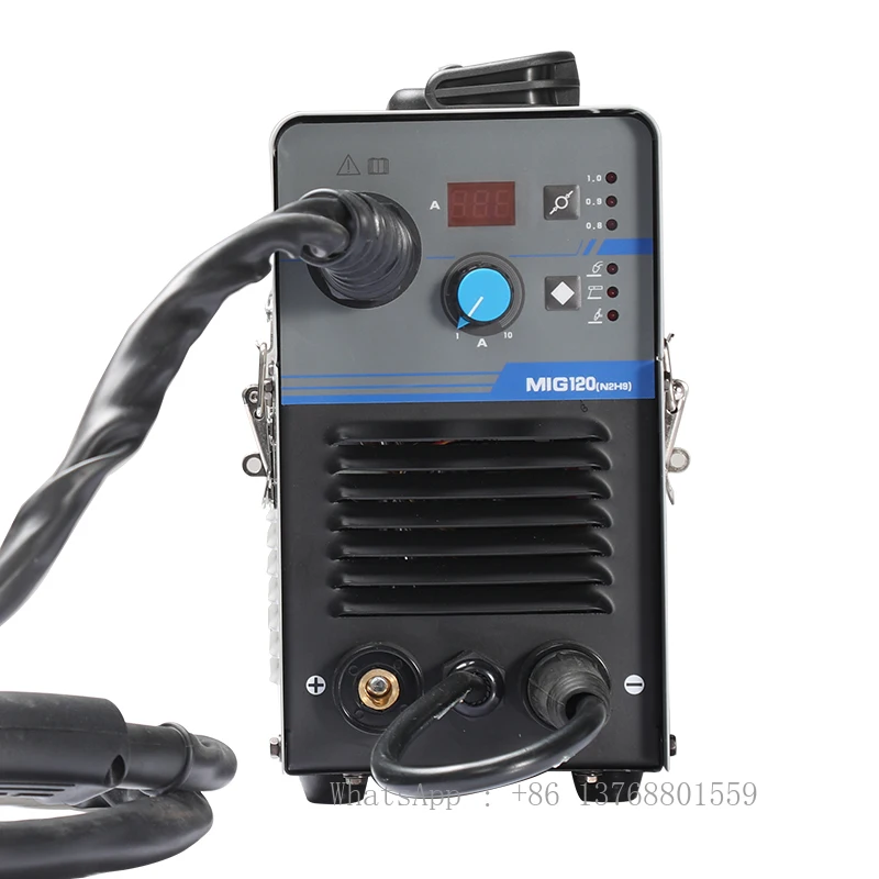 MOSDAR MIG-120 Gasless MIG Welding Machine 120 Amp IGBT Inverter Flux Wire Welding Portable MMA LIFT-TIG MIG Welders 3 In 1