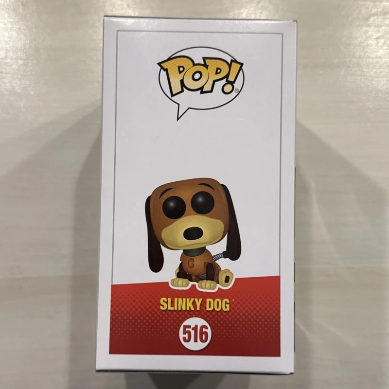 Funko Pop! Original Disney Pixar Toy Story Slinky Dog #516 Vinyl Figure Movie Collectible Model Desktop Decor Toys Gift for Fans