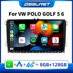 Android Car Multimedia for VW Amarok GOLF 5 POLO 6 PASSAT B6 CC CADDY Radio TOURAN SCIROCCO Jetta Skoda Auto Radio Audio Player