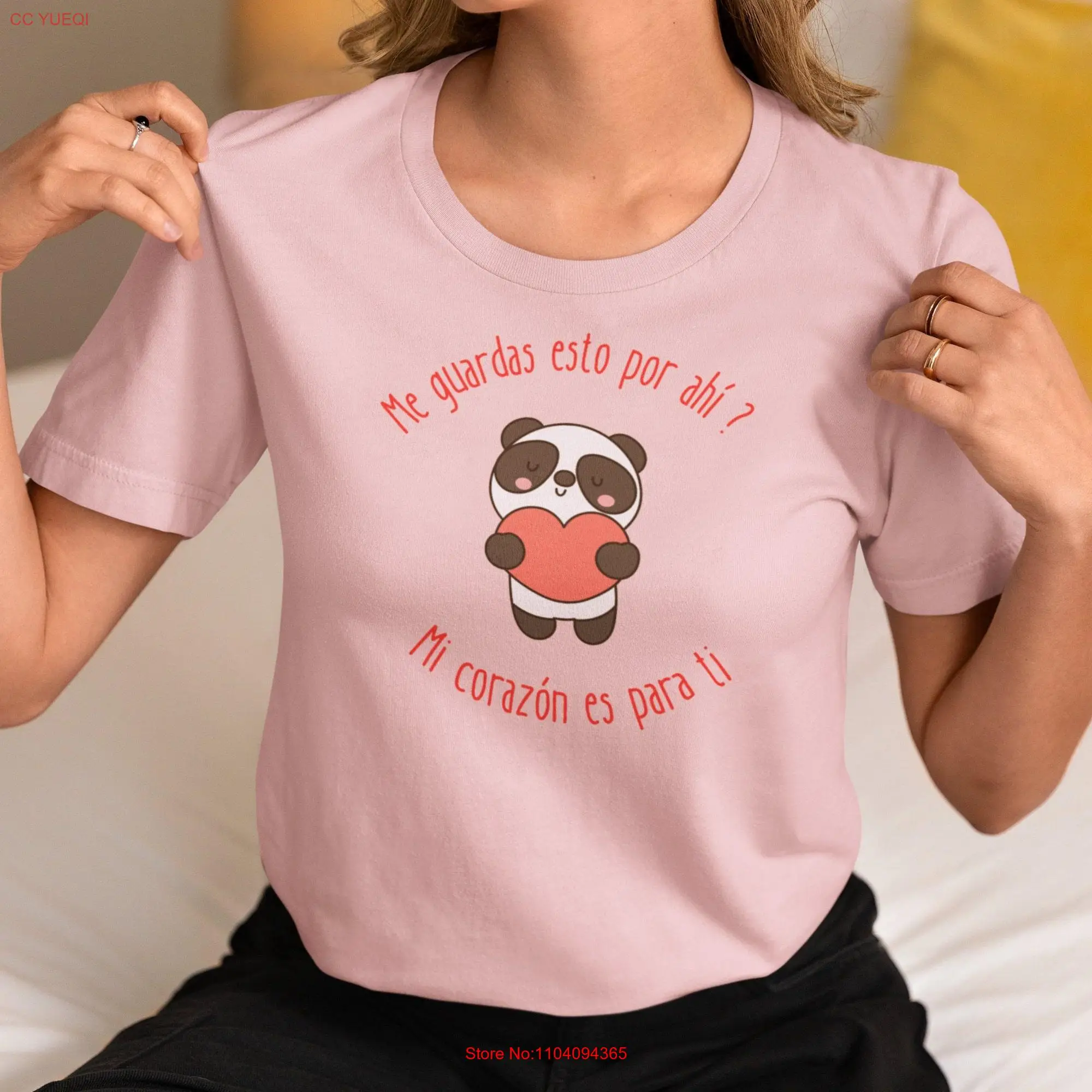 Me guardas esto por ahí mi corazón es para ti shirt Hispanic T Latina Spanish Regalos Español quotes