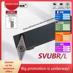 SVUBR1212 SVUBR1616 SVUBR2020 SVUBR2525 External Turning Tool SVUBR SVUBL Cutter Bar CNC Lathe Bar Turning Holder