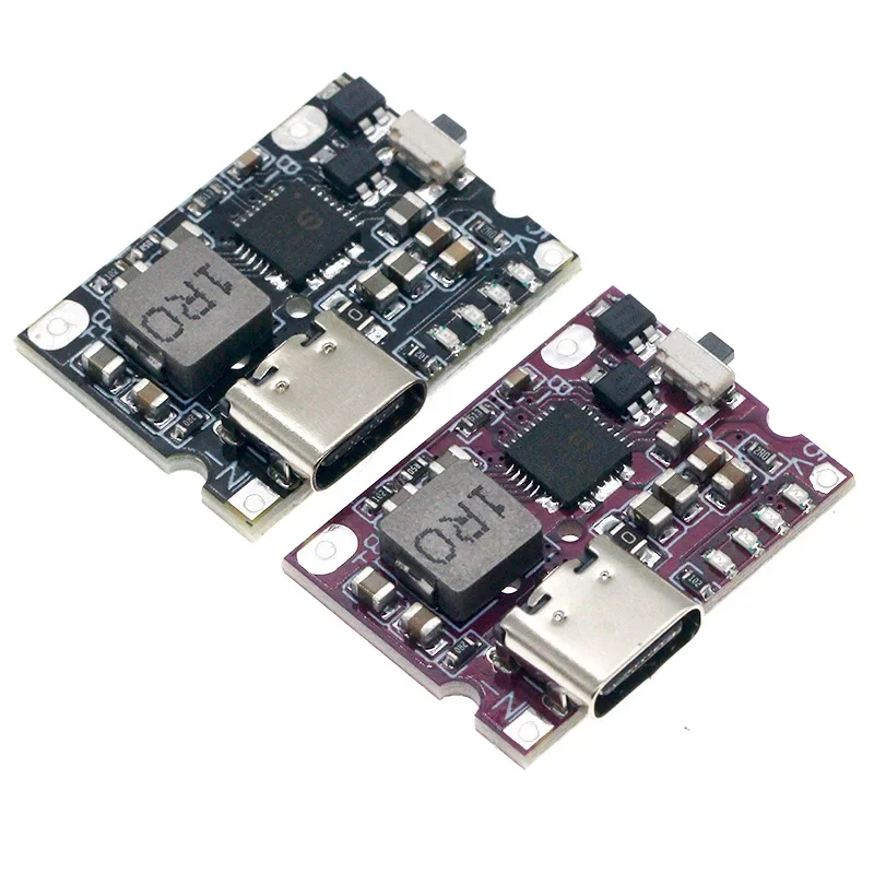 1 قطعة 5 فولت 3A شحن وتفريغ الطاقة وحدة متكاملة TYPE-C USB شاحن بطارية ليثيوم يبو مجلس لتقوم بها بنفسك