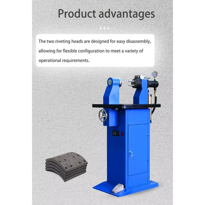 M06-13 Hydraulic Double Head Horizontal Riveting Machine with Environmentally Friendly and High Safety 220V/380V Bearings