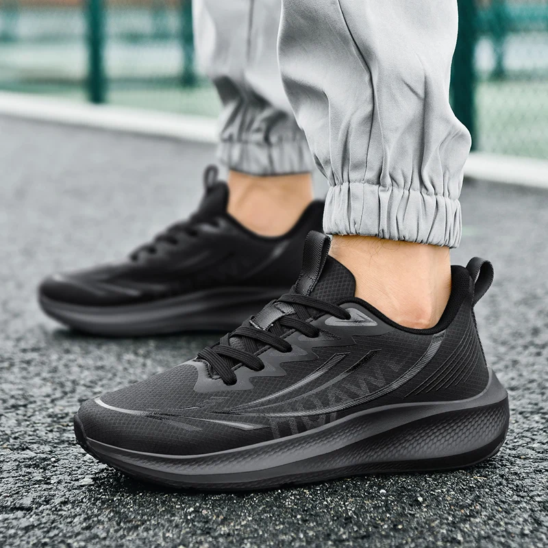 2025 printemps/été nouveau Style chaussures de Sport, chaussures de Sport décontractées en maille, chaussures de course de grande taille, chaussures décontractées à la mode