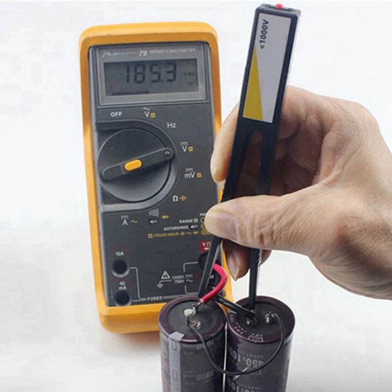 ABAE – stylo de décharge à condensateur, décharge rapide, haute tension 1000V, outil de réparation, déchargeur pour la sécurité électronique intelligente, 2 pièces