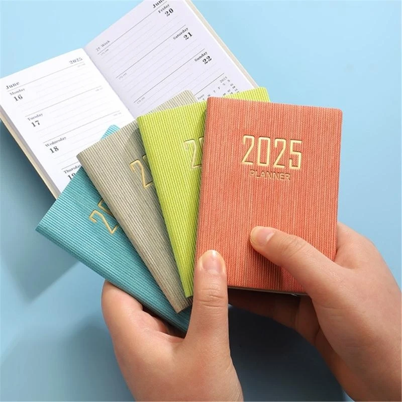 D0UA 2025 Agenda Buch Monthly Planer Schedule Notebook Weekly & Daily Planer