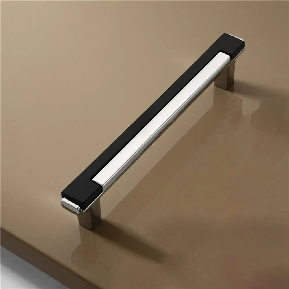 Gold Chrome Fashion Wardrobe Home Improvement Kitchen Drawer Handles Furniture Hardware Door Pulls Cabinet Knobs