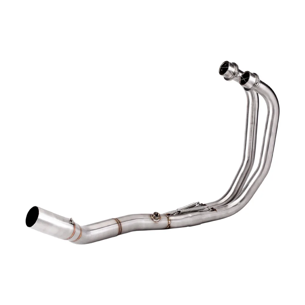 

STLFFor YAMAHAs R3 R25 MT05 MT03 Motorcycle Full Exhaust System Escape Slip on Front Tube Link Pipe Full Exhaust Pipe