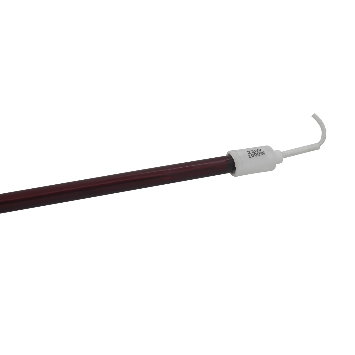 High Temperature Infrared Quartz Halogen Heater Tube Industrial Paint Curing Lamp Spray Booth Heating Tube