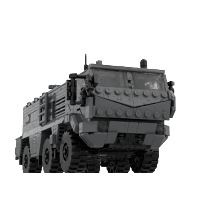 Military Vehicle Series Russia Typhoon-K MRAP Car MOC Building Block DIY Model Puzzle Originality Education Collection Brick Toy