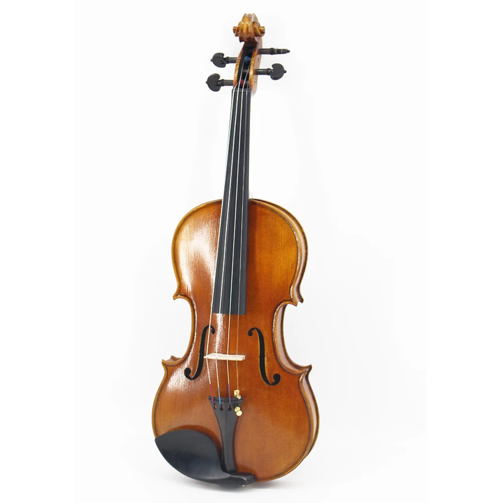 Großhandel professionelle Violine geflammte Violine 4/4 handgemachte Violine