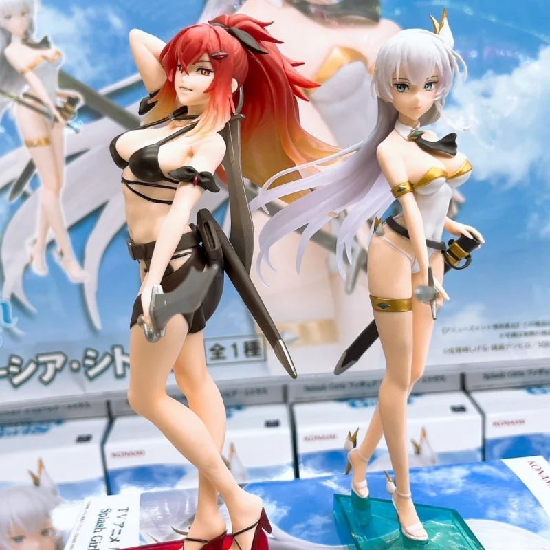 

The Country Uncle Becomes A Sword Anime Figure Saint Soleil Lisandra Alyssia Swimsuit Prize Figure Original Konami Model Toy