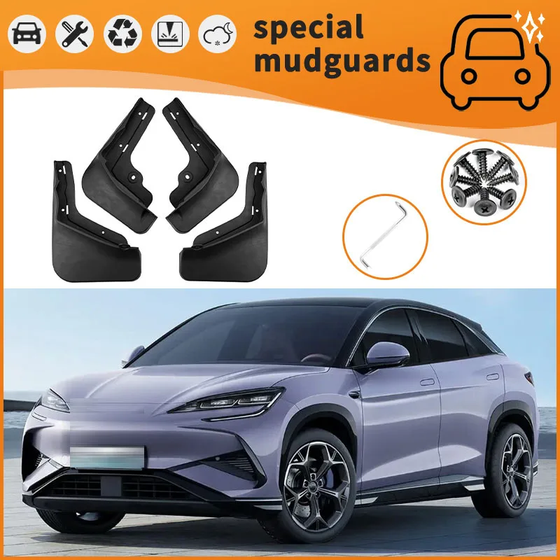 Suitable for 23-24 BYD Hiace 07 fender car tire anti-splash mudguard
