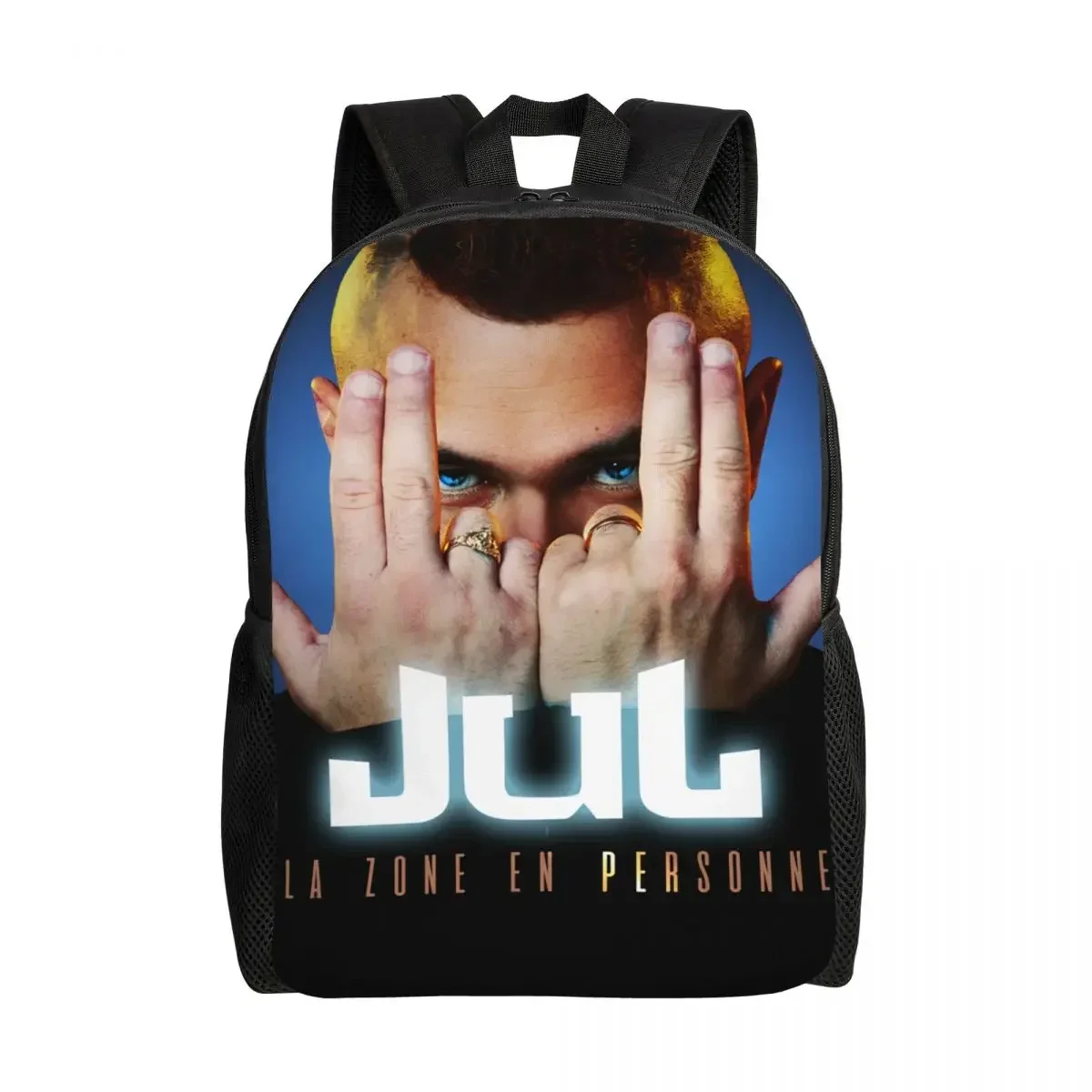 

Custom Jul Laptop Backpack Women Men Fashion Bookbag for School College Students French Rapper Bag