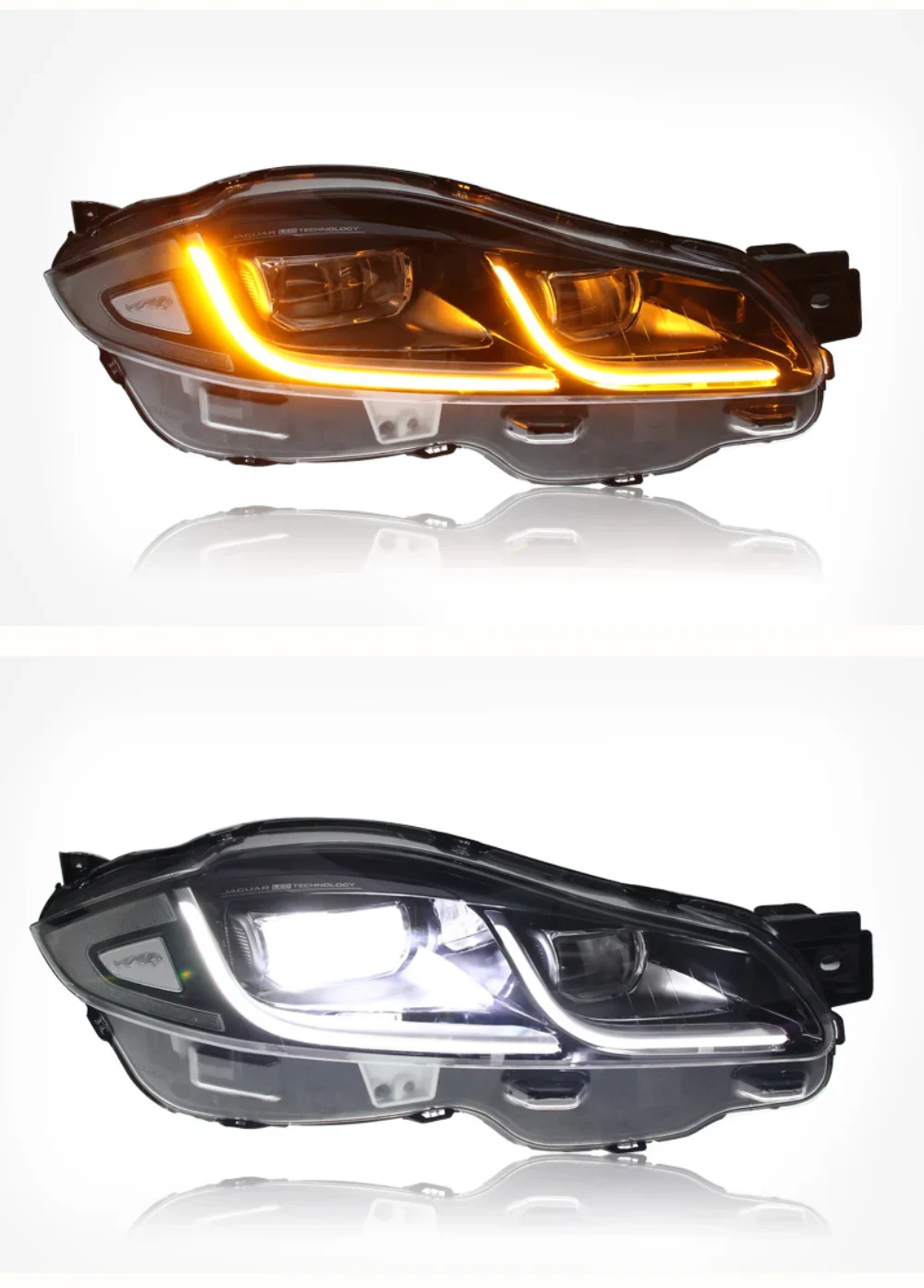 Car Headlight assembly For Jaguar XJL 2012-19 led DRL daytime running light turn signal head lamp