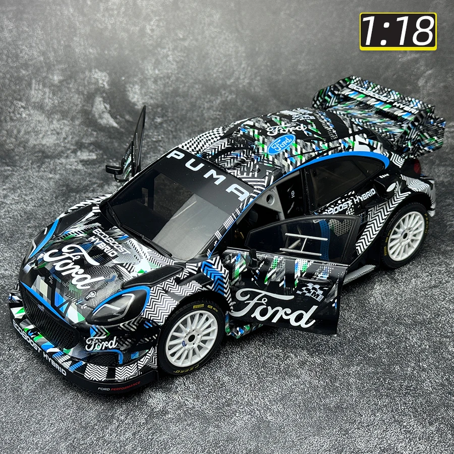 Solido 1:18 Ford PUMA RALLY1 HYBRID SPEED 2021 alloy car model static display birthday gift collection