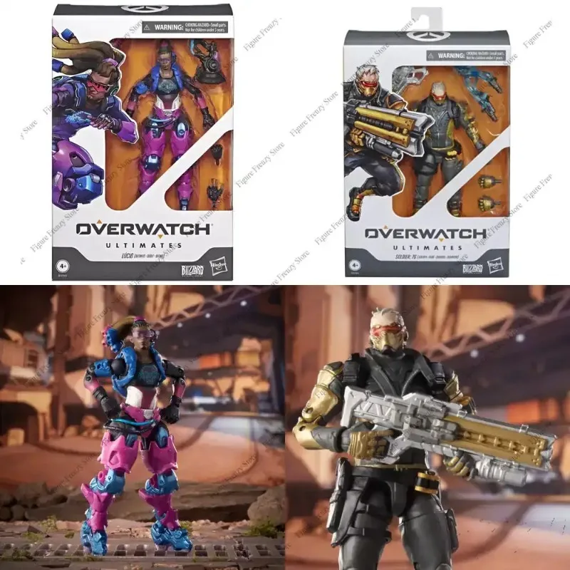 

Special Offer for Overwatch 6 Inch Action Figures in Stock Now for Hasbro Lucio and Soldier 76 Limited Edition from GameStop