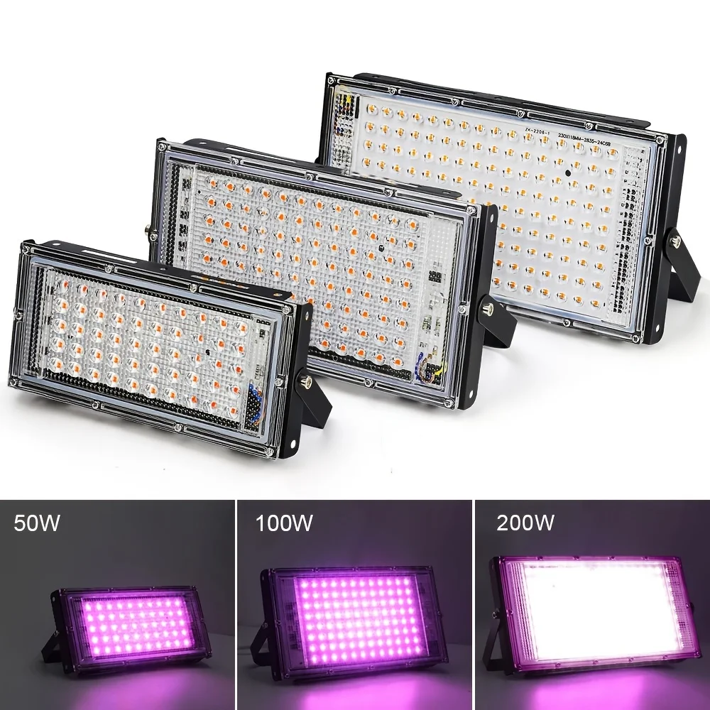 Plant Grow Light Full Spectrum Grow Light For Indoor Plants Outdoor Gardens Growing Tents Greenhouse Planting Hydroponic Lamps