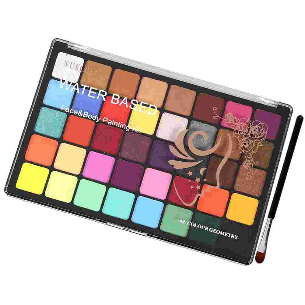 Clown Makeup Palette Water Soluble Body Paint The Face Paints for Adults Intimate Kit