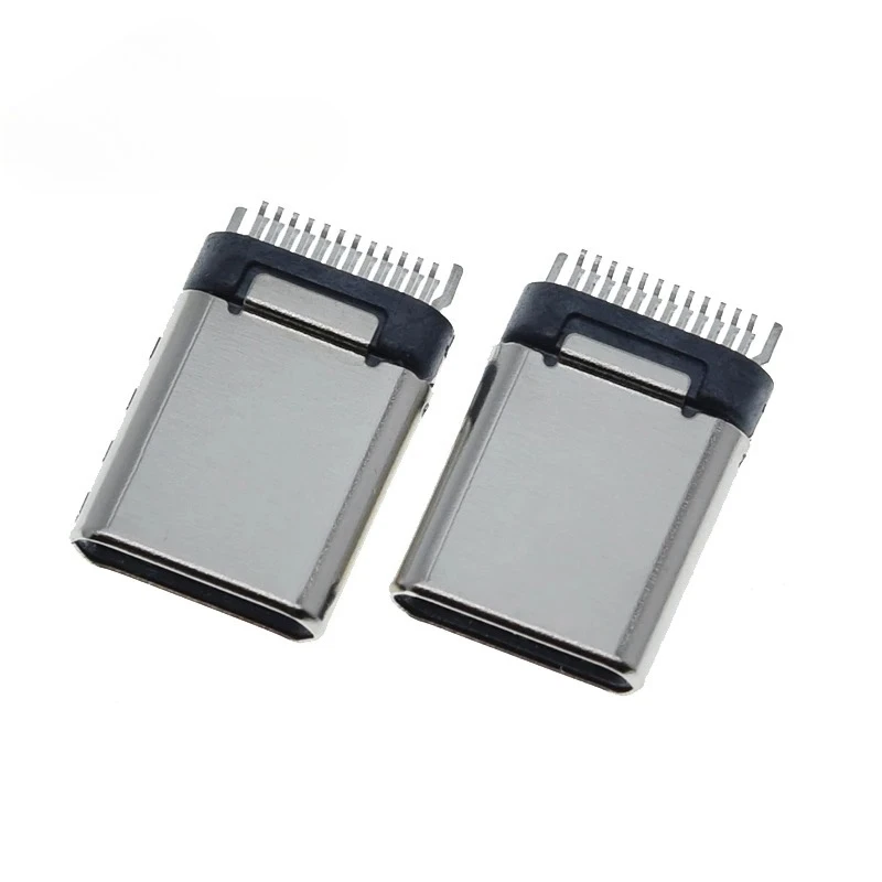 

10/50 шт. USB 3.1 Type-C SMT 24P 30V 2A, разъемы Micro USB, штекерные порты, гнезда, электрические клеммы