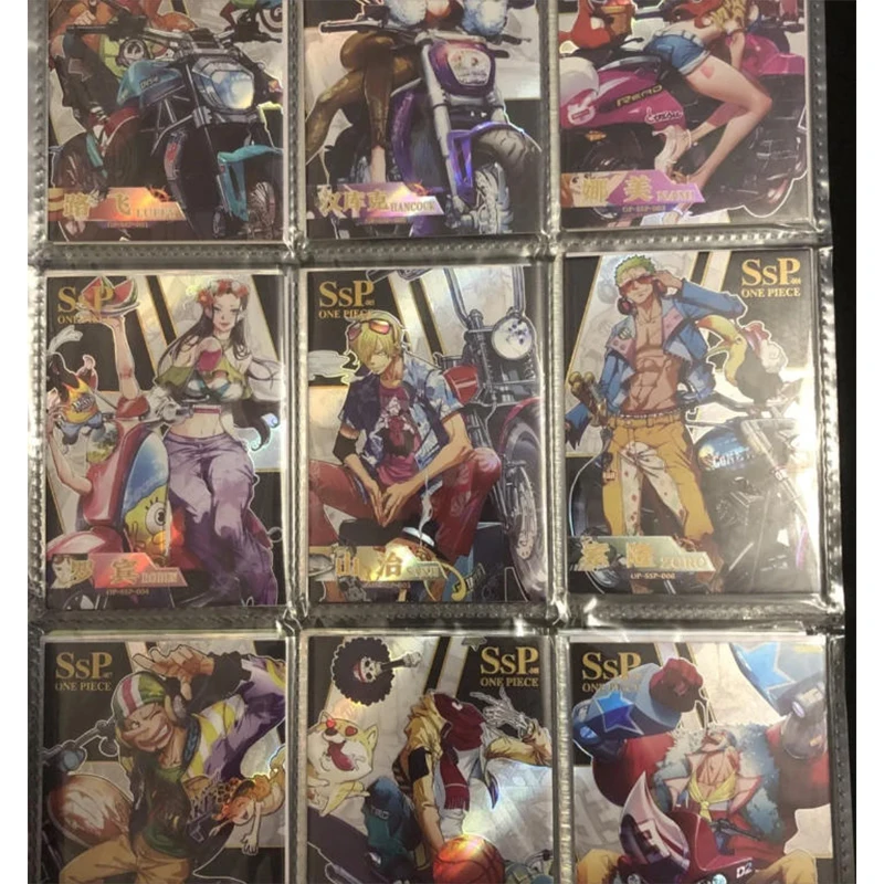 Japanese anime ONE PIECE Monkey D Luffy Nico Robin Nefertari D Vivi Collect cards Christmas birthday present toy for children