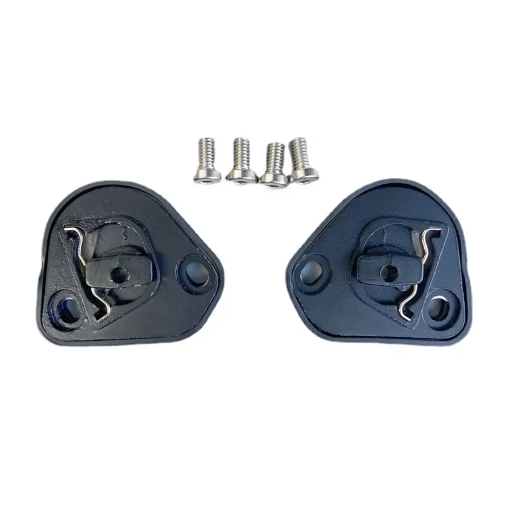 Steel Helmet Visor Base Black Screw Included Helmet Visor Screw Kit Precise Fit Helmet Visor Replacement Helmet Maintenance