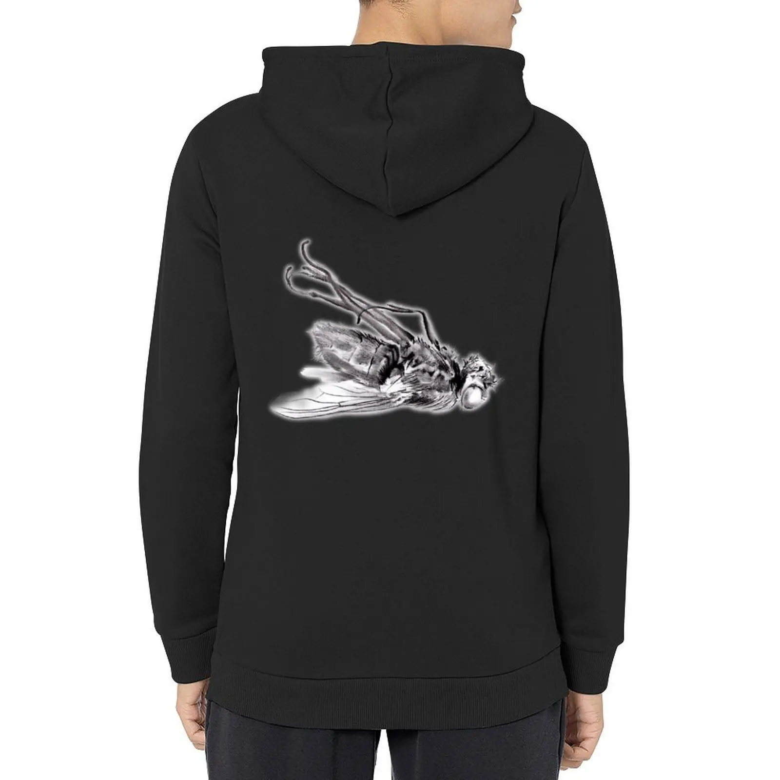 

little things too, senescence I2 - compressed charcoal drawing Hoodie male clothes korean clothes graphic hoodie