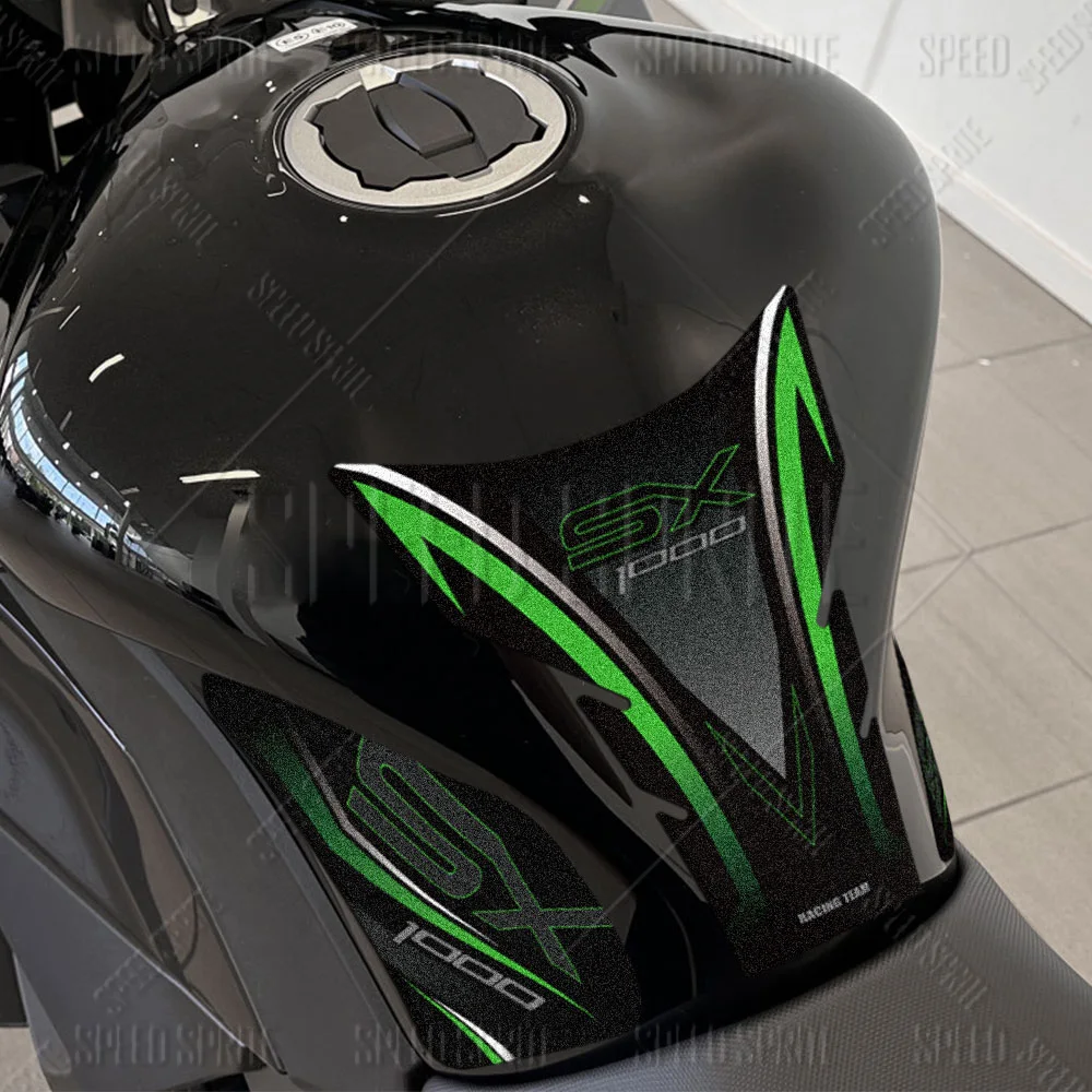 For Kawasaki Z 1000SX Ninja 1000SX Z1000SX 2017-2024 3M Motorcycle Fuel Tank Pad Stickers Anti Slip Decals Accessories