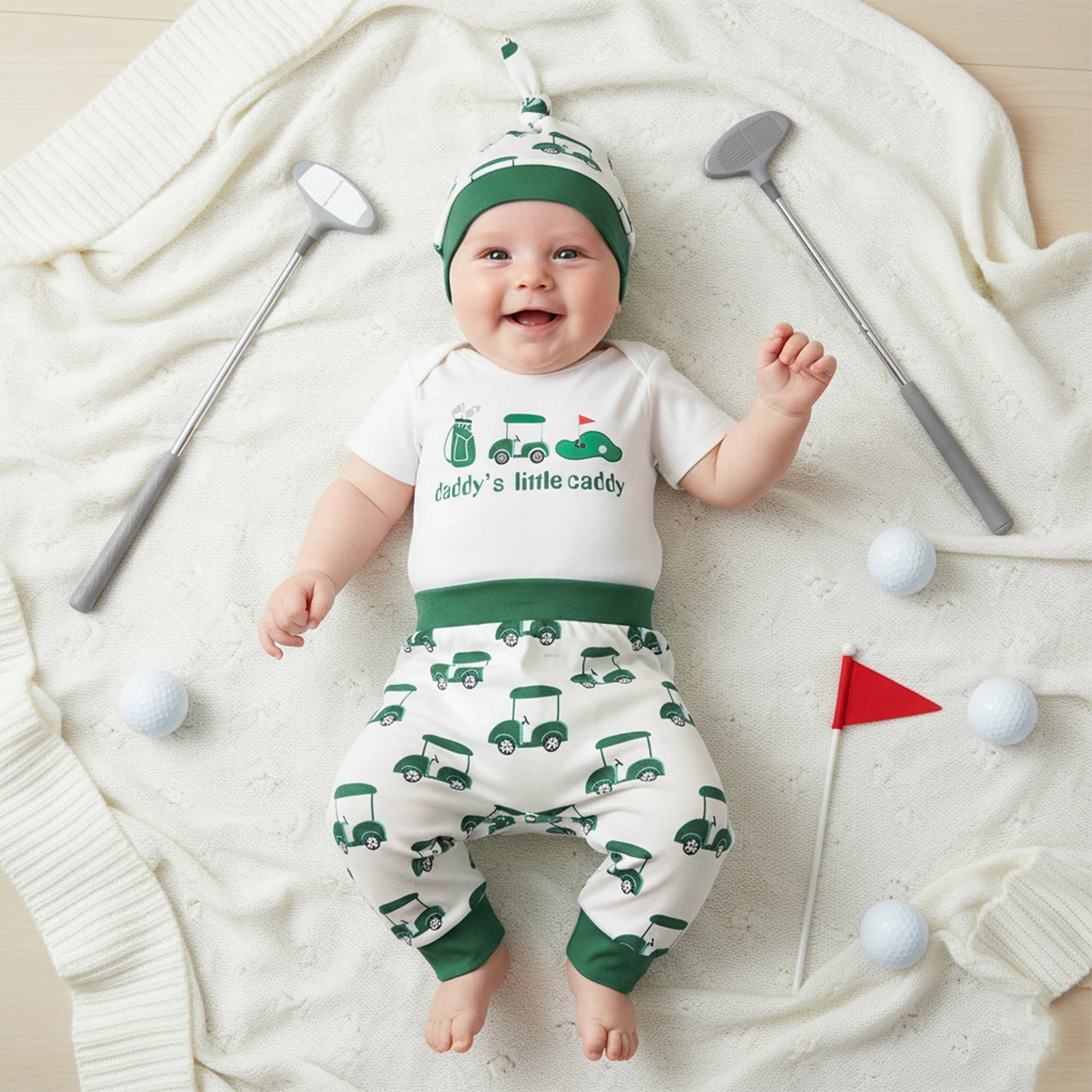 Baby Boy Girl Golf Outfit Cart - огляд і ціна Baby Clothing Online