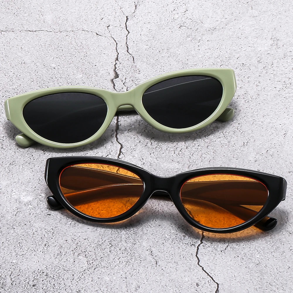 خمر الاتجاه القط العين النظارات الشمسية النساء الرجال الرجعية الفاخرة العلامة التجارية نظارات الشاطئ السفر نظارات شمسية سيدة رجل UV400 نظارات واقية