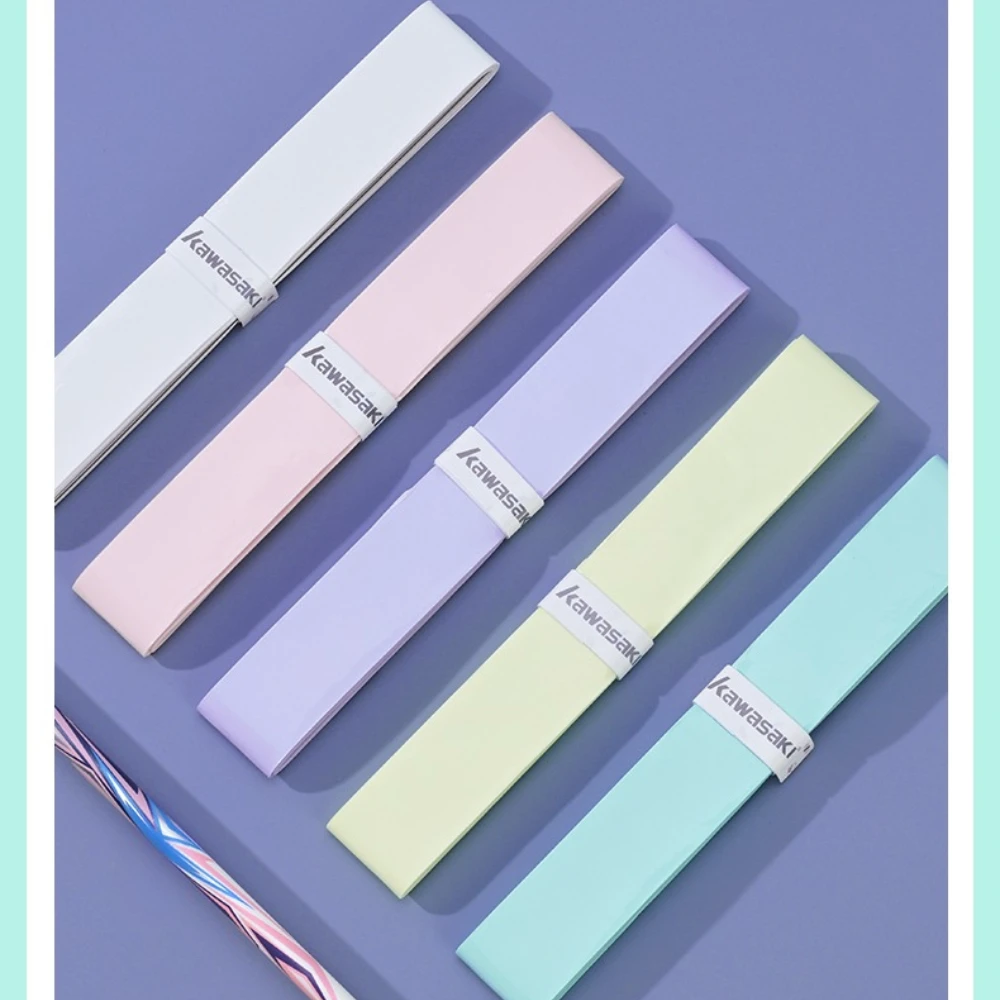 

Kawasaki Aurora Bubble Grip Tape Shockproof Non Slip Sweat Absorbent Comfortable Breathable Badminton Tennis Wrap High Quality