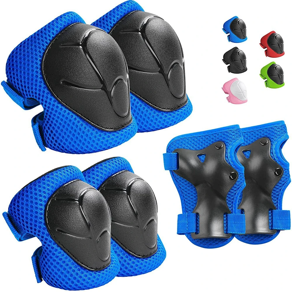 Kids Knee Pads Elbow Pads Guards Protective Gear Set Safety Gear for Roller Skates Cycling Bike Skateboard Inline Riding Sports