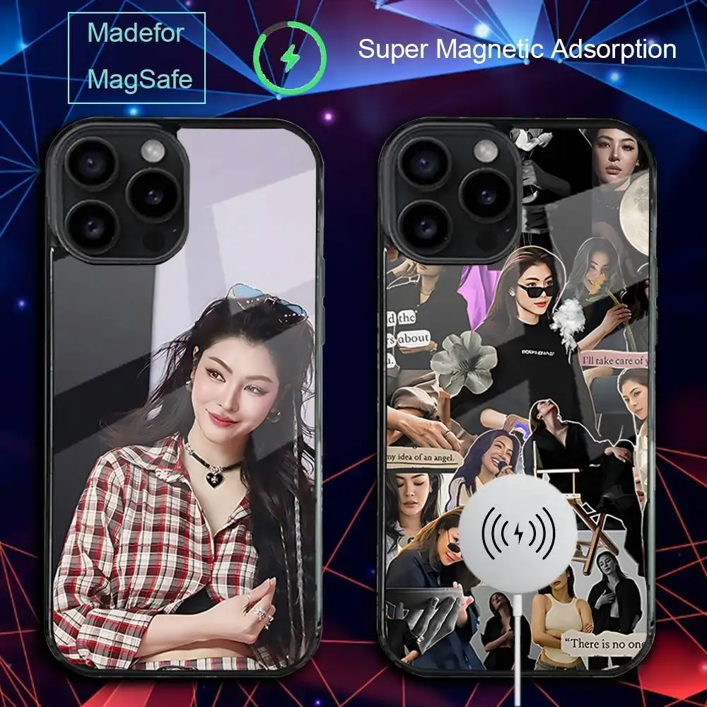 

Faye P-Peraya Malisorn Phone Case For iPhone 17,16,15,14,13,12,11,Pro,Max,Plus,Mini,SE4,E Magnetic Magsafe Wireless Charging