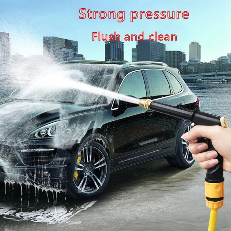 1Set High Pressure Spray Car Cleaning Tools Auto Washer Car Wash Tool Kits Metal+Plastic