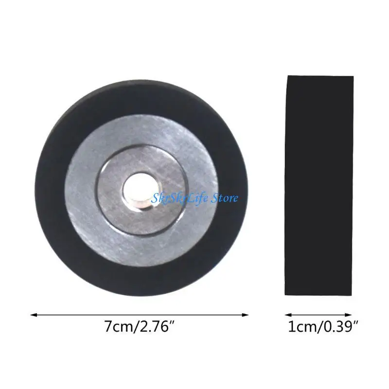 E65E Langlebiges Klemmrollen-Pressbandrad für A812 1/4" Hochpräzisions-Riemenspanner