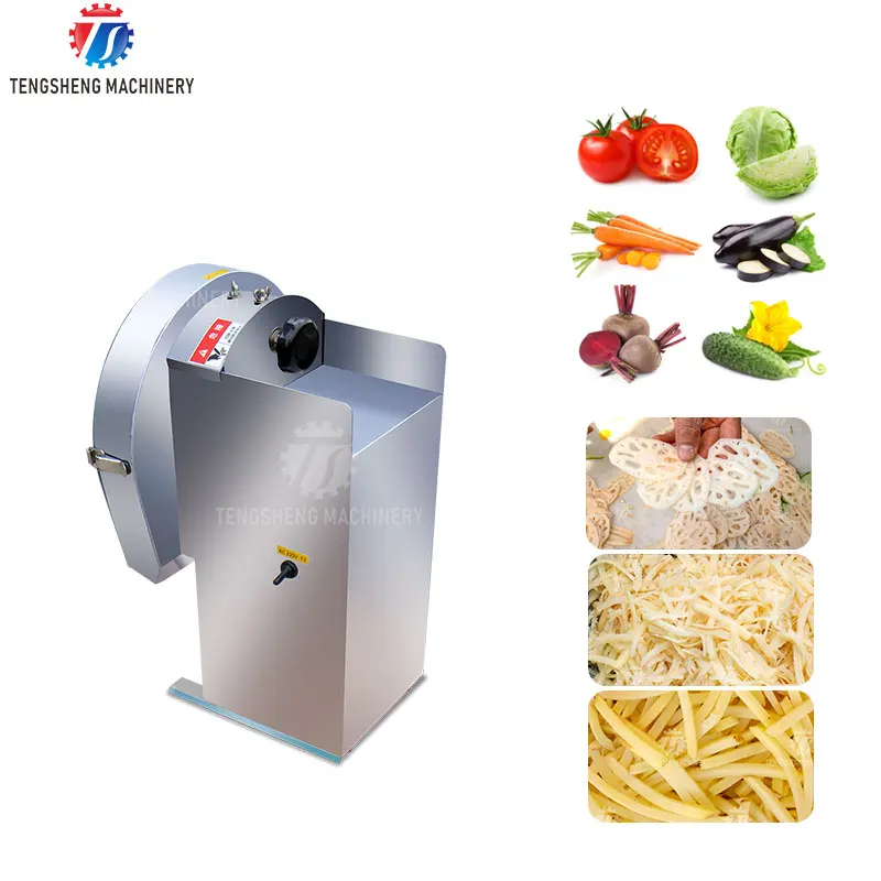 Commercial Restaurant Lotus Root Vegetable Slicer Machine French Fry Potato Cutter Machine