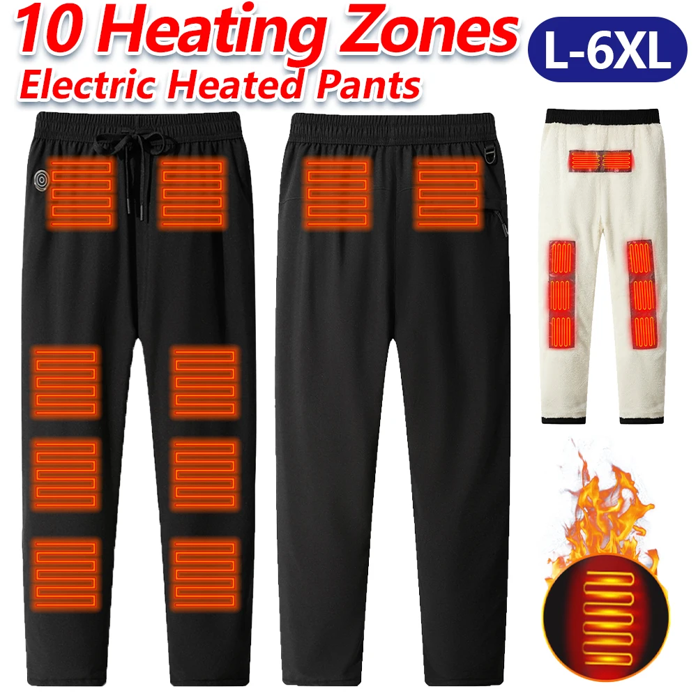 Winter Thermal Hiking Pants Heating Underwear USB Electric Heated Pants Ski Wear Heater Sports Thermal Pants 발열바지