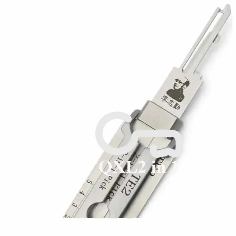 Alat LiShi TE2 Pick dan Decoder untuk Gainsborough untuk Kunci TESA Pintu Rumah Pembukaan Kunci Sipil dan Pembaca Kunci Ahli Kunci Profesional