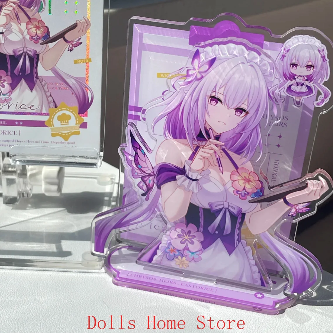 

Коллекция игр, аниме, стоячий знак Honkai: Star Rail Castorice Phainon Hyacinthia, косплей, аниме-фигурка, модель на акриловой подставке