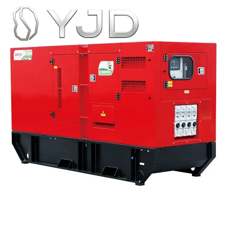 50/60Hz 50kva Silent Generator Single Phase Soundproof Open Frame Container Type Auto Start ATS Remote Start LETON