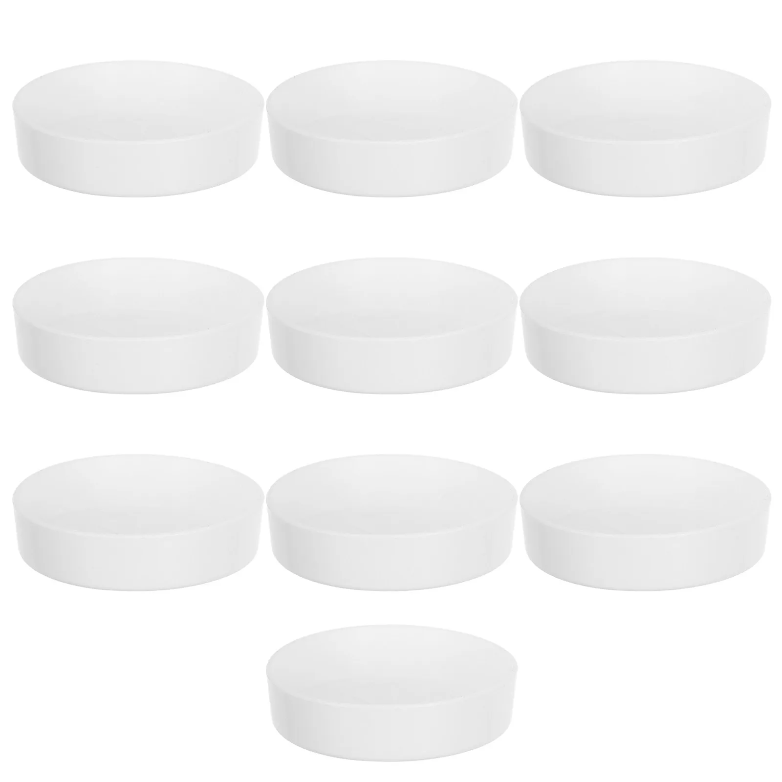 

Набор из 10 утолщенных пластиковых поддонов для цветочных горшков с дизайном под бразильское дерево, без отверстий, для комнатных и уличных растений, гидропонных систем